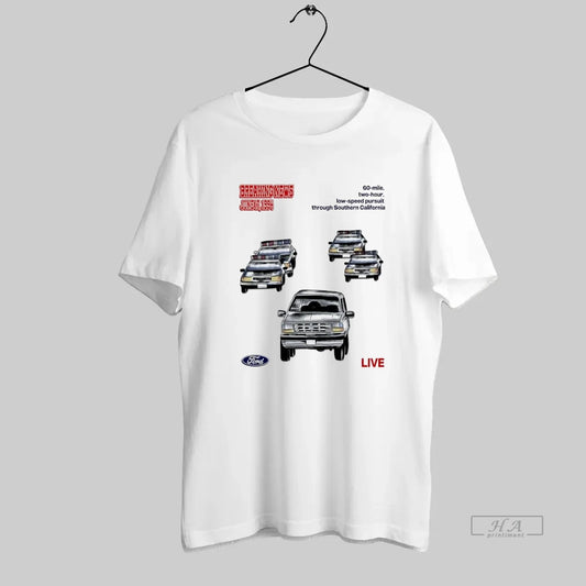 Official Breaking News 1994 Ford Car Chase Retro