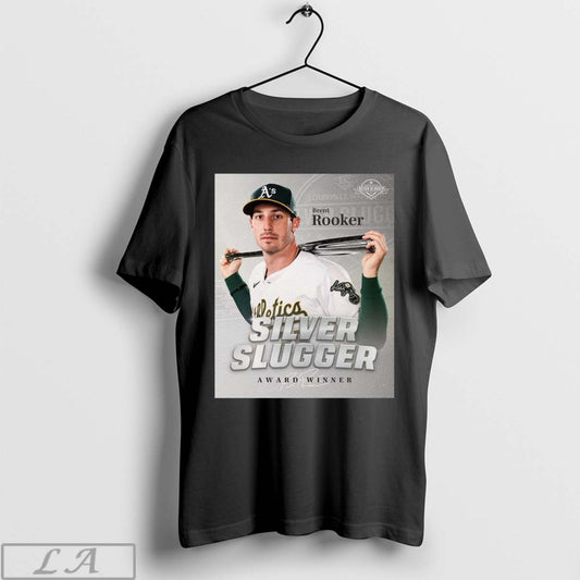Official Brent Rooker Oakland Athletics Mlb Silver Slugger Award Winner Signature Poster