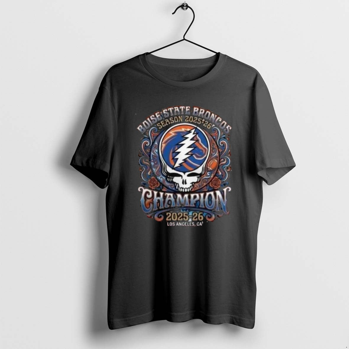 Official Bucked Up La Bowl Hosted Ncaa Season 2025 26 Boise State Broncos X Grateful T-Shirts, Hoodie, Sweatshirt
