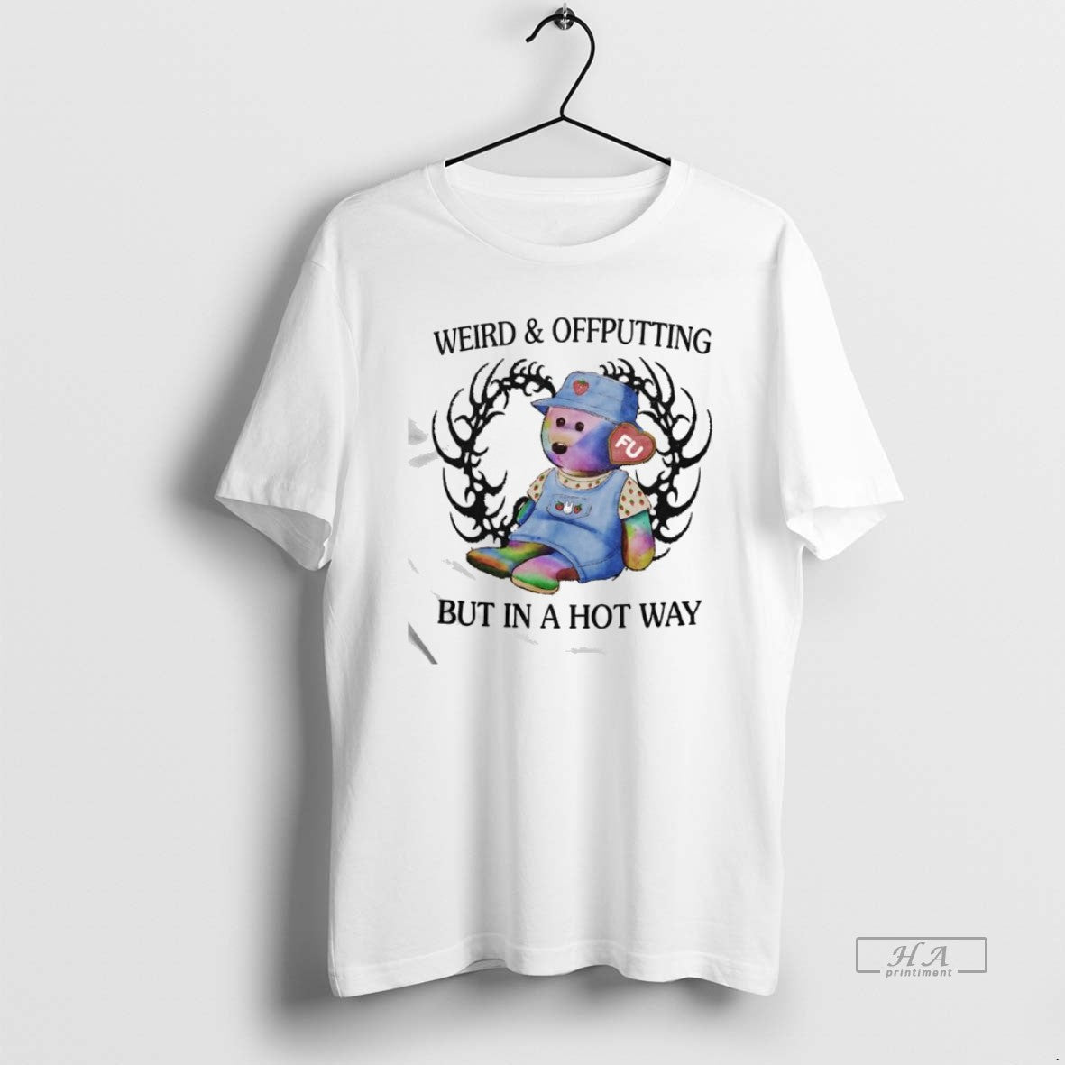 Official Bunny Fu Weird And Offputting But In A Hot Way T-Shirts, Hoodie, Sweatshirt | AU18TeeNovaLab.com