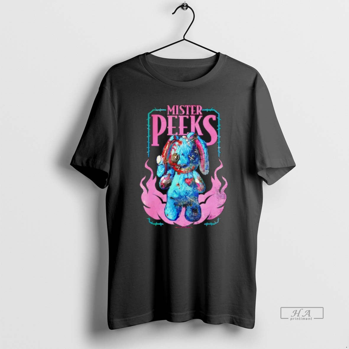 Official Call Of Duty Mister Peeks Zombie Bunny Flames Video Game T-Shirts, Hoodie, Sweatshirt | AU18TeeNovaLab.com