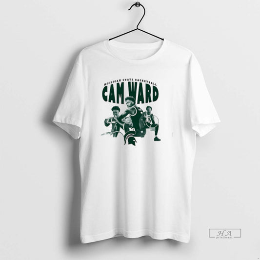 Official Cam Ward Michigan State Spartans Player Collage T-Shirts, Hoodie, Sweatshirt | AU18TeeNovaLab.com