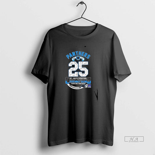 Official Carolina Panthers 2025 Perfect Season Nfc South Champions T-Shirts, Hoodie, Sweatshirt | AU18TeeNovaLab.com