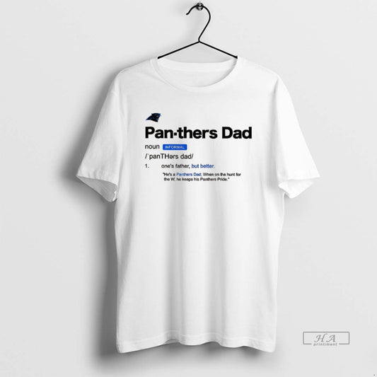 Official Carolina Panthers Dad Definition T-Shirts, Hoodie, Sweatshirt | AU18TeeNovaLab.com