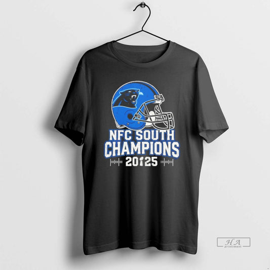 Official Carolina Panthers Nfc South 2025 Champions T-Shirts, Hoodie, Sweatshirt | AU18TeeNovaLab.com