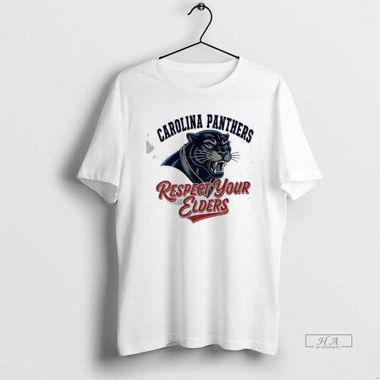 Official Carolina Panthers Respect Your Elders T-Shirts, Hoodie, Sweatshirt | AU18TeeNovaLab.com