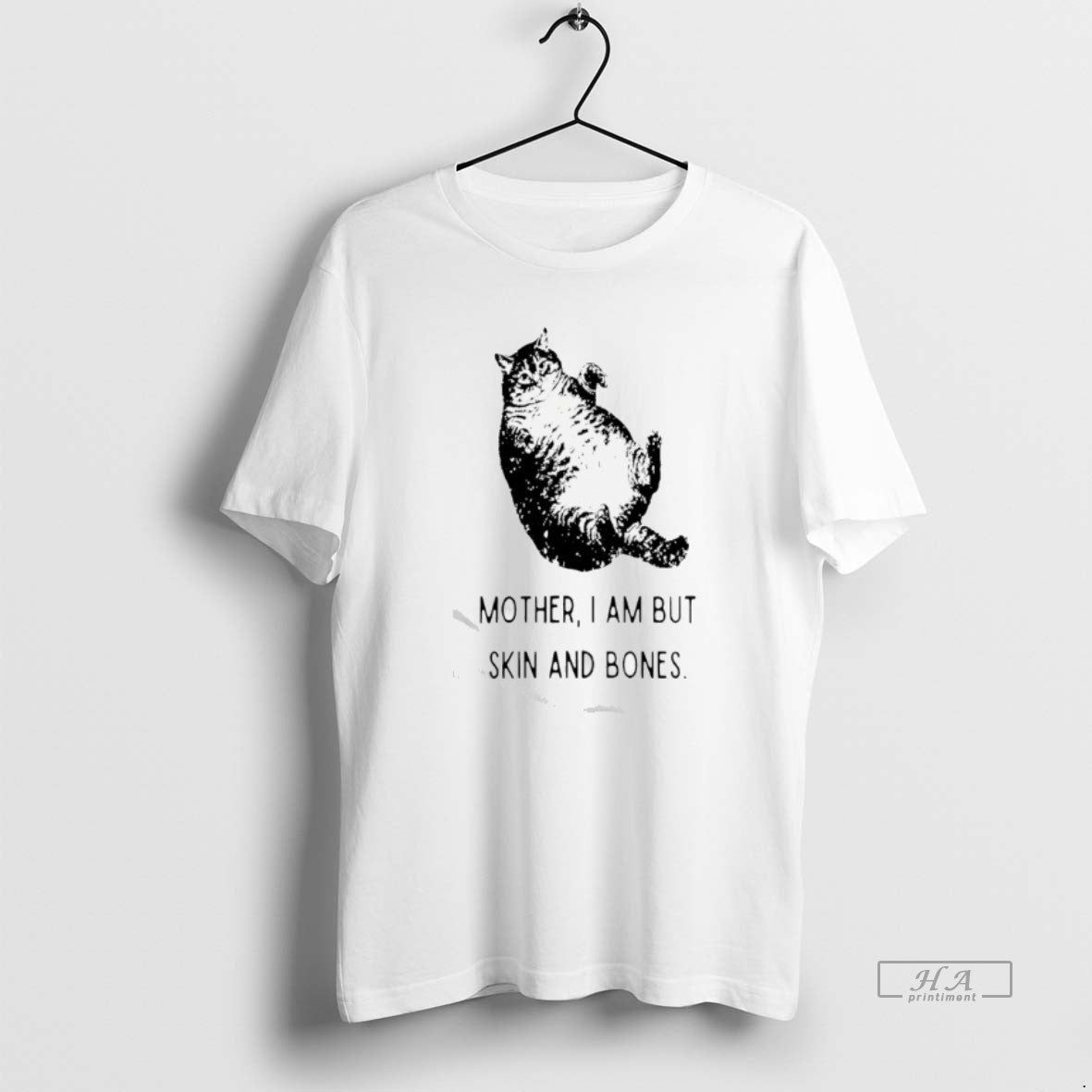 Official Cat Mother I Am But Skin And Bones Graphic T-Shirts, Hoodie, Sweatshirt | AU18TeeNovaLab.com