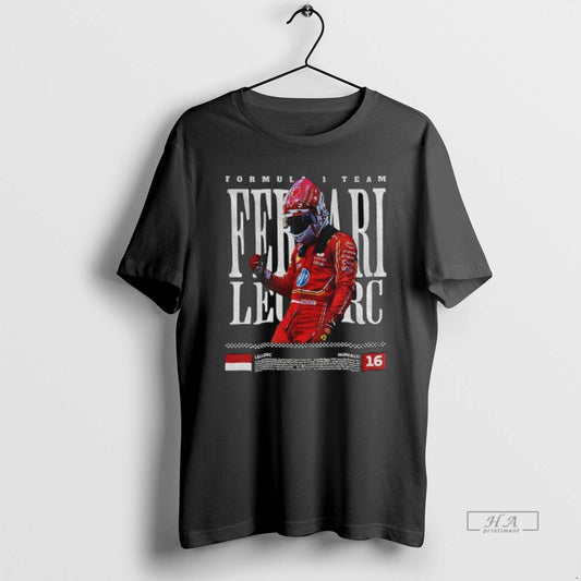 Official Charles Leclerc Ferrari F1 Mclaren Racing World Champion