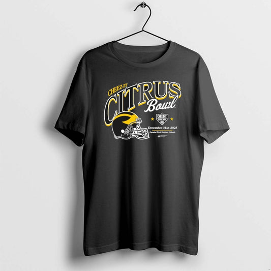 Official Cheez It Citrus Bowl 2025 Michigan Wolverines Football Helmet T-Shirts, Hoodie, Sweatshirt | AU18TeeNovaLab.com