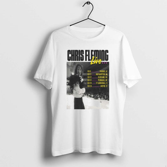 Official Chris Fleming Live Feb 2026 Tour T-Shirts, Hoodie, Sweatshirt | AU18TeeNovaLab.com
