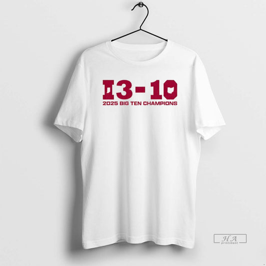Official Cig Ten Champs Indiana Hoosier Football 13 10 2025 Big10 Champions T-Shirts, Hoodie, Sweatshirt | AU18TeeNovaLab.com