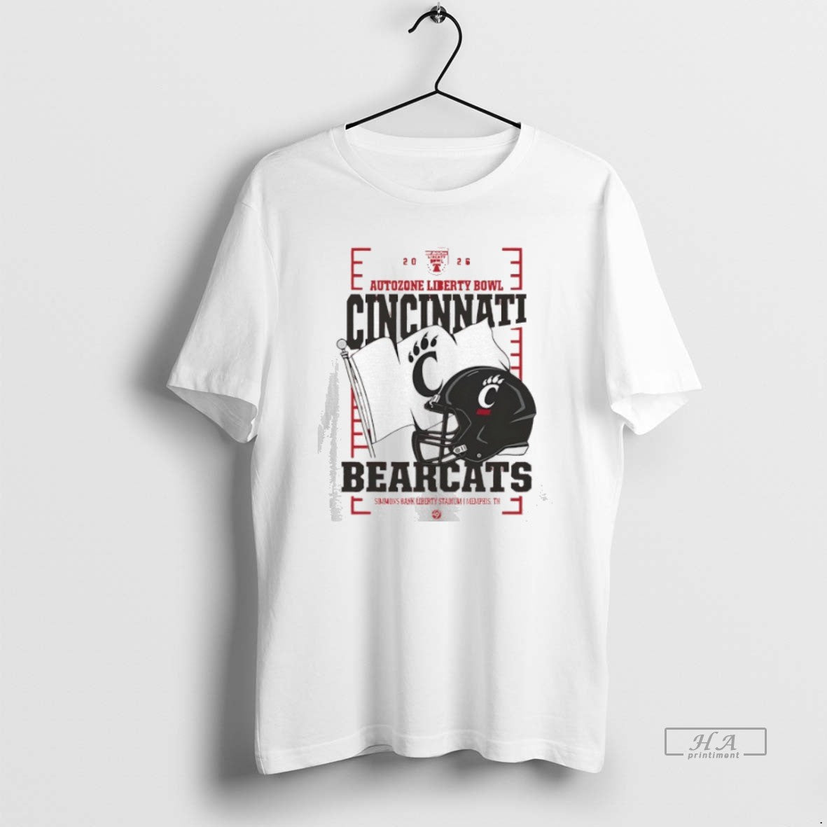 Official Cincinnati Bearcats 2026 Autozone Liberty Bowl Helmet T-Shirts, Hoodie, Sweatshirt | AU18TeeNovaLab.com