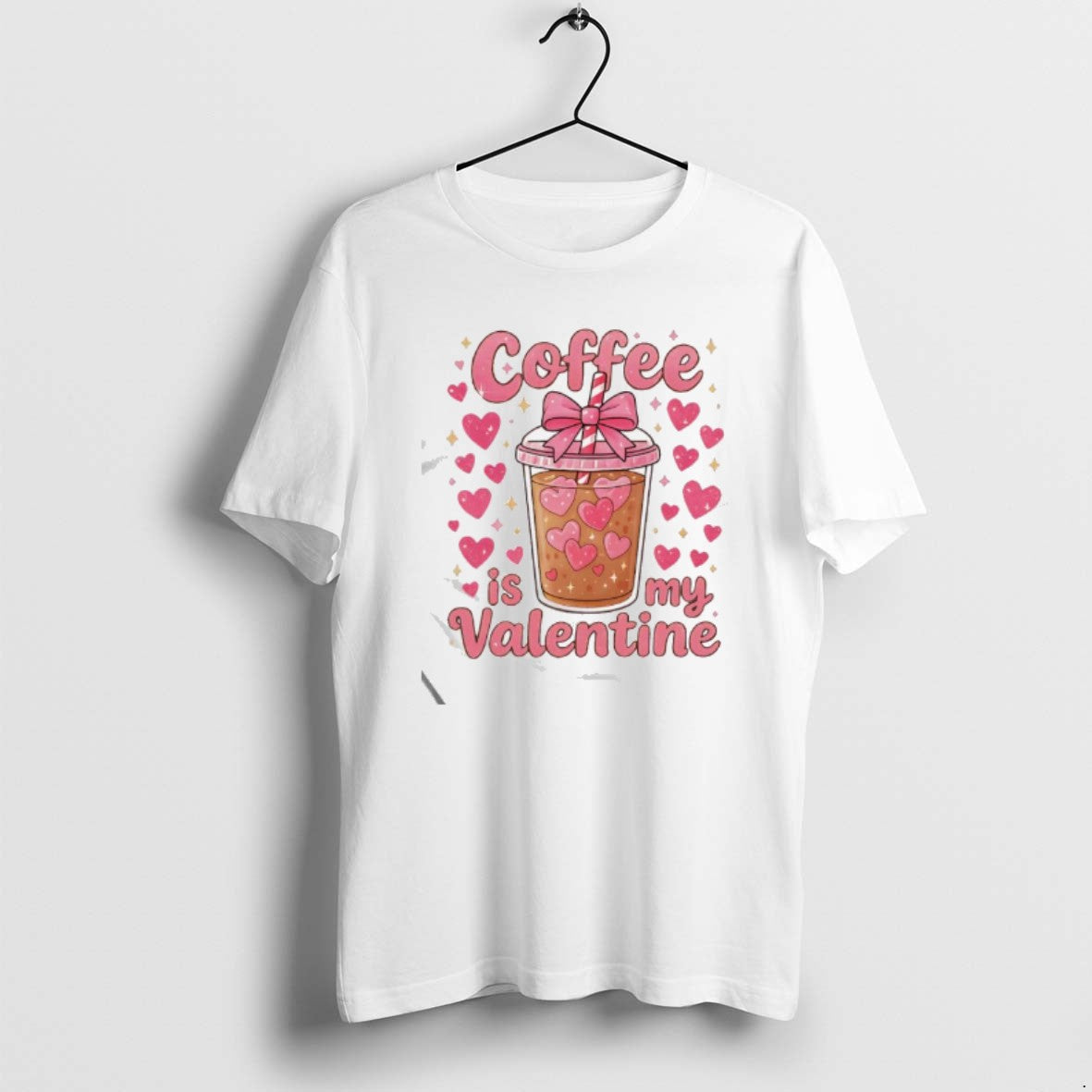 Official Coffee Is My Valentine T-Shirts, Hoodie, Sweatshirt | AU18TeeNovaLab.com