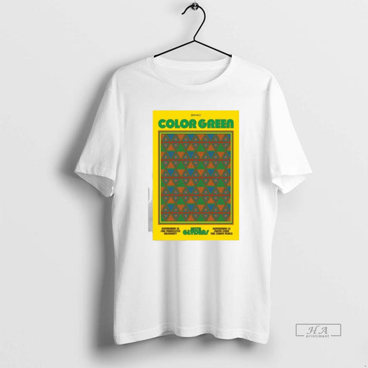 Official Color Green California November 12 13 2025 Concert