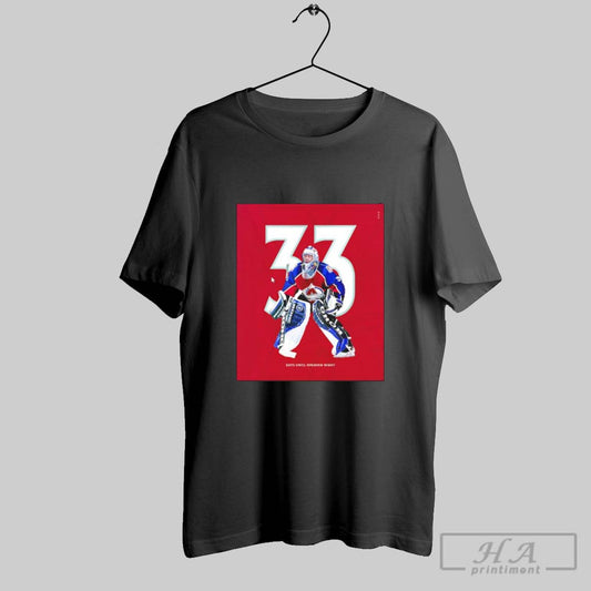 Official Colorado Avalanche Number 33 Nhl