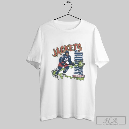 Official Columbus Blue Jackets Johnny Hockey 13 2025