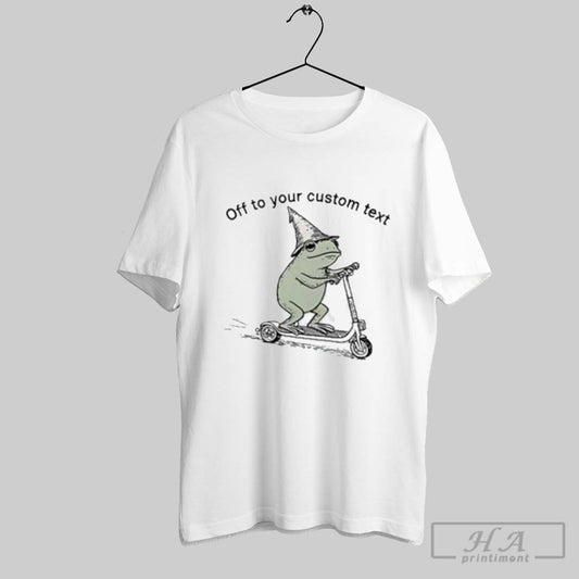 Official Commit Frog Off To Your Custom Text 2025