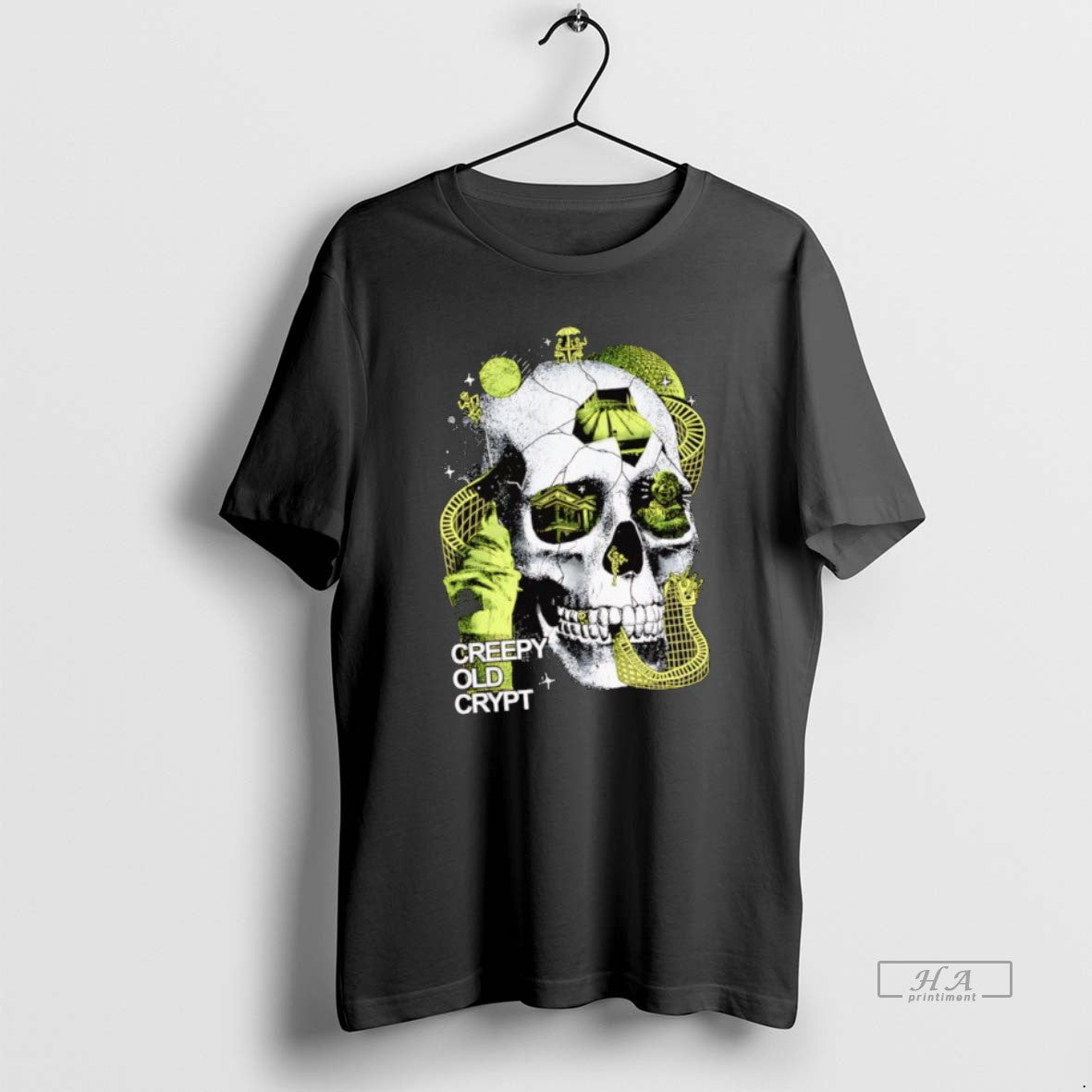 Official Creepy Old Crypt Skull Theme Parks