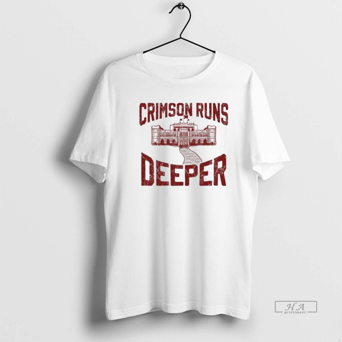 Official Crimson Runs Deeper Vintage T-Shirts, Hoodie, Sweatshirt | AU18TeeNovaLab.com