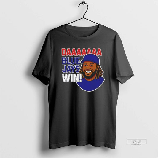 Official Daaaaa Blue Jays Win Vladimir Guerrero Jr Cartoon