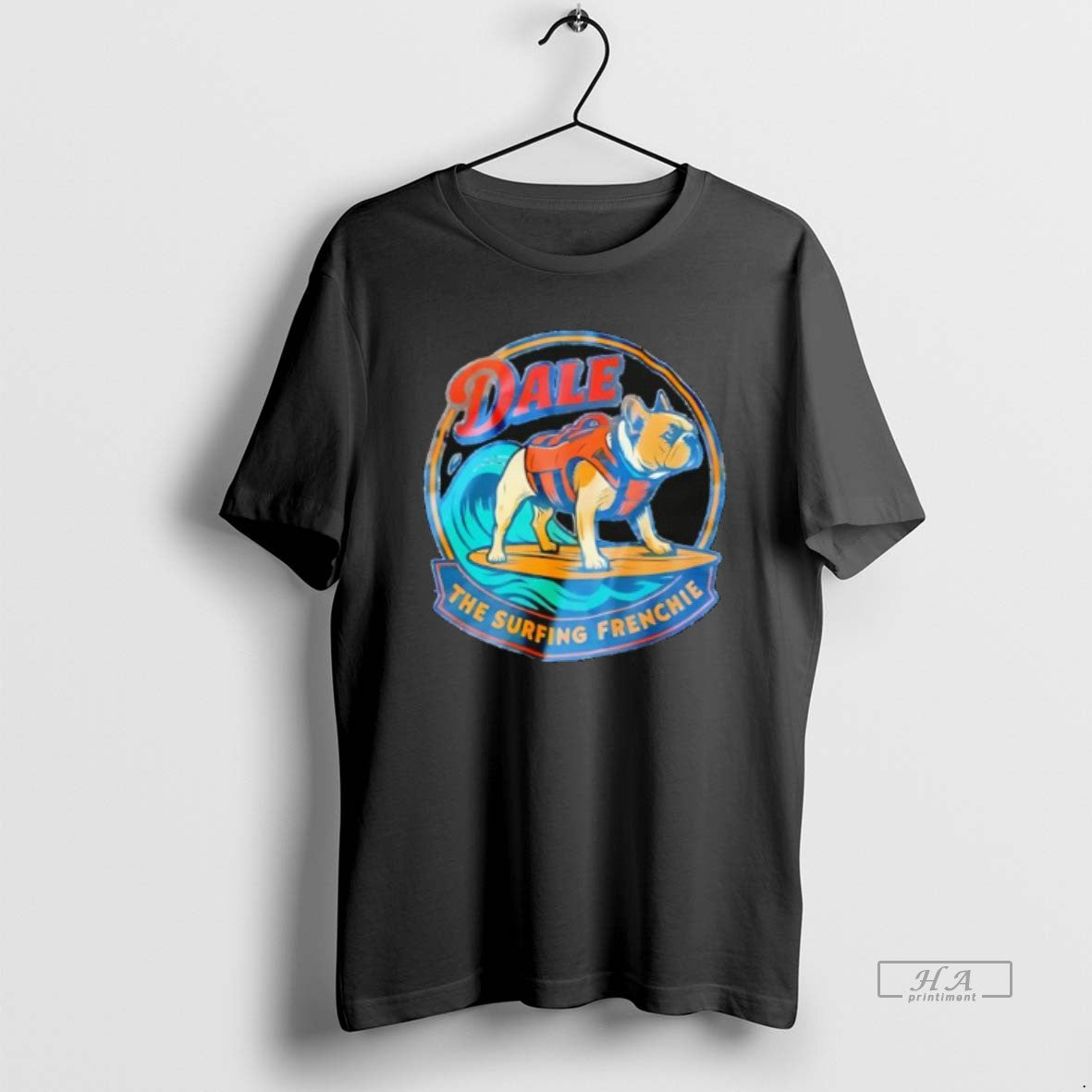 Official Dale The Surfing Frenchie T-Shirts, Hoodie, Sweatshirt | AU18TeeNovaLab.com