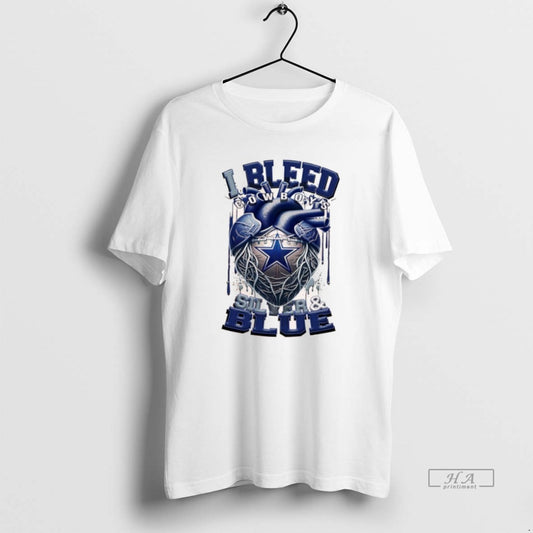 Official Dallas Cowboys I Bleed Steelers Black Gold Logo
