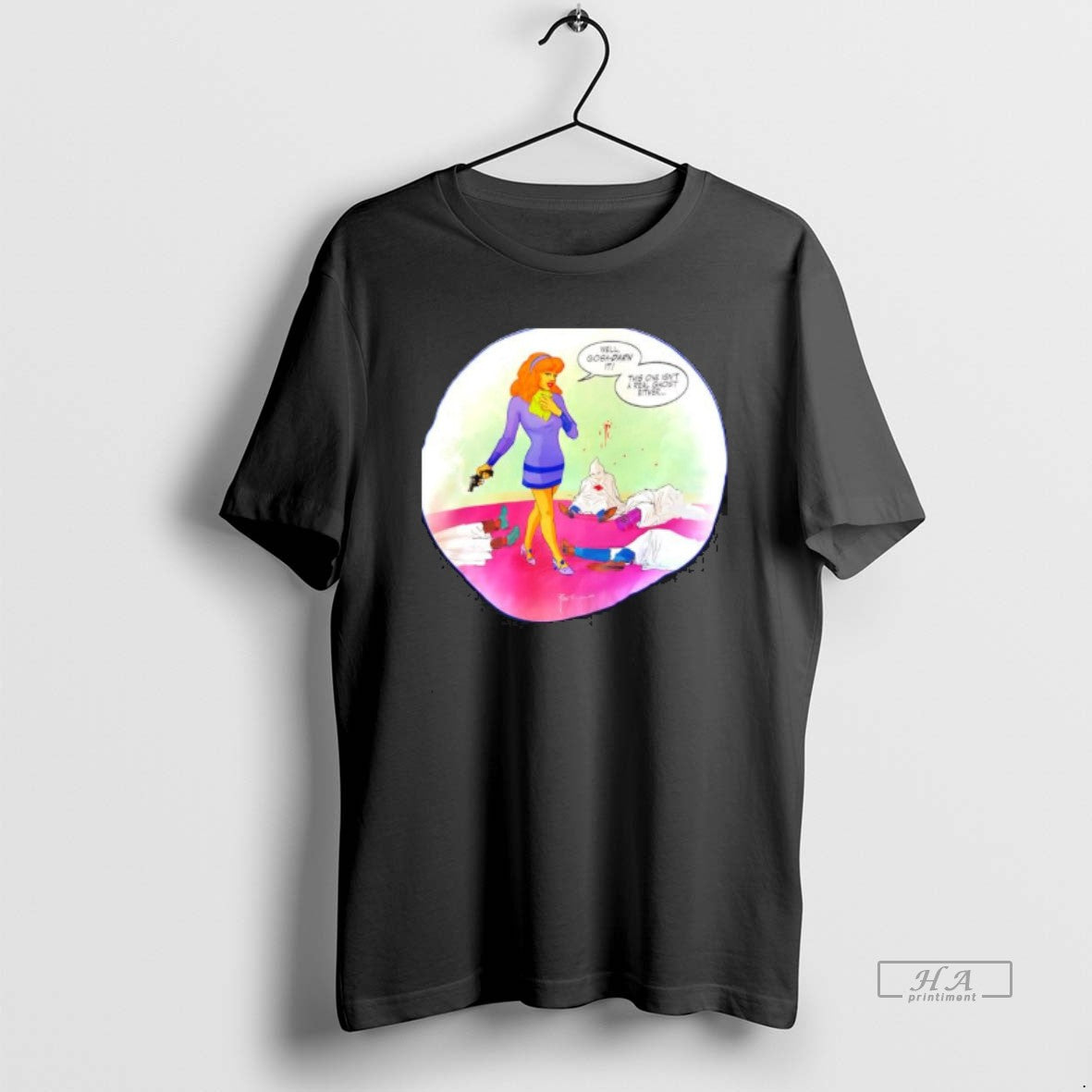 Official Daphne Blake Standing Several Bodies Ku Klux Klan Robe T-Shirts, Hoodie, Sweatshirt | AU18TeeNovaLab.com