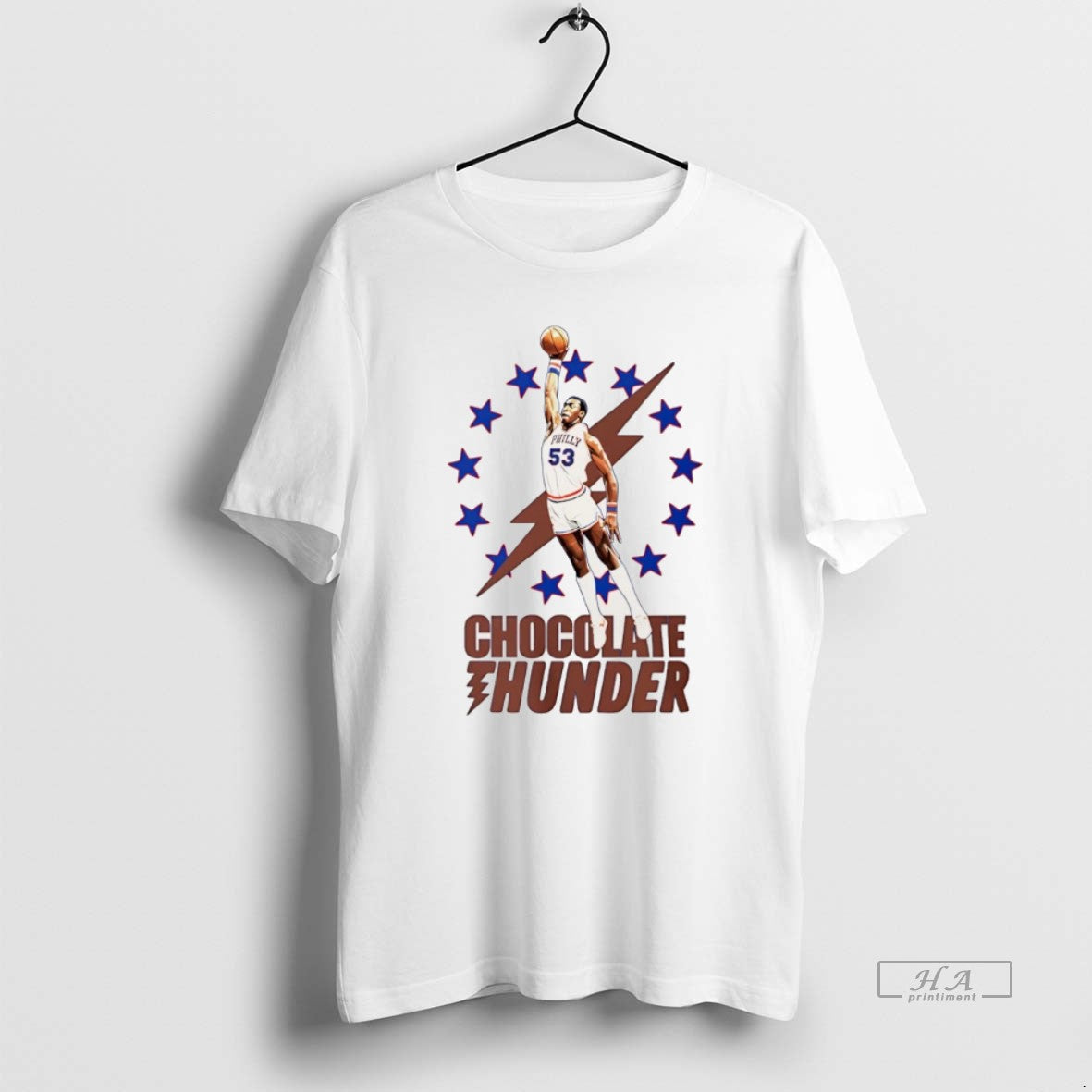 Official Darryl Dawkins Philadelphia 76ers Chocolate Thunder Christmas T-Shirts, Hoodie, Sweatshirt | AU18TeeNovaLab.com