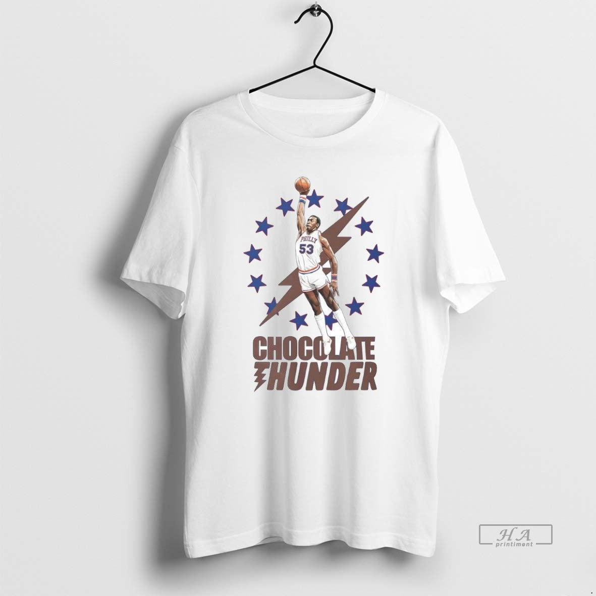 Official Darryl Dawkins Chocolate Thunder Philadelphia 76ers T-Shirts, Hoodie, Sweatshirt | AU18TeeNovaLab.com