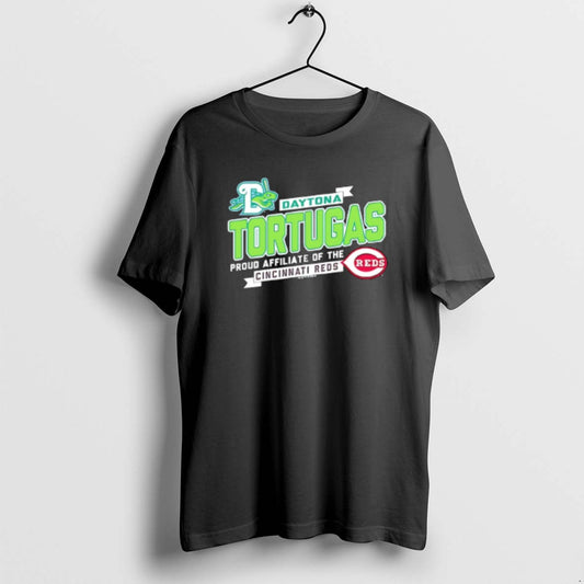 Official Daytona Tortugas Proud Affiliate Of The Cincinnati Reds 2025 T-Shirts, Hoodie, Sweatshirt | AU18TeeNovaLab.com