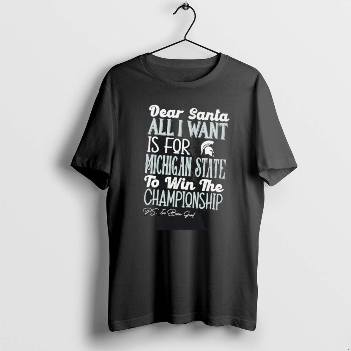 Official Dead Santa All I Want Is For The Michigan State Spartans To Win The T-Shirts, Hoodie, Sweatshirt