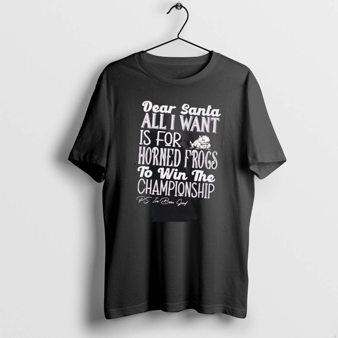 Official Dead Santa All I Want Is For The Tcu Horned Frogs To Win The T-Shirts, Hoodie, Sweatshirt | AU18TeeNovaLab.com