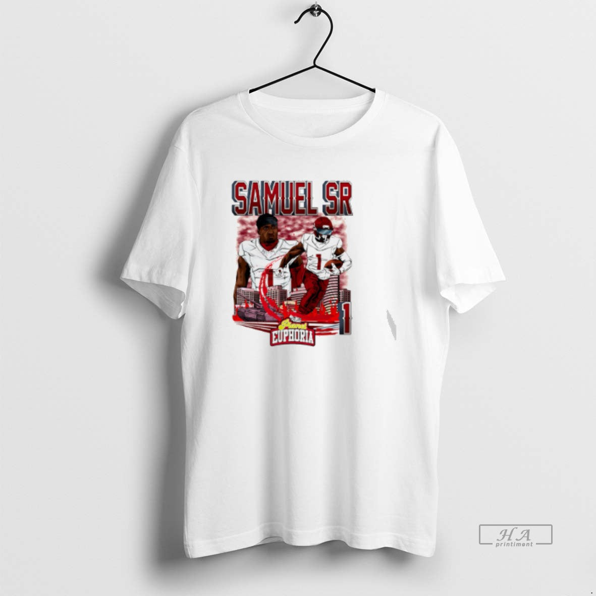 Official Deebo Samuel Sr Washington Commanders Player Skyline Comic T-Shirts, Hoodie, Sweatshirt | AU18TeeNovaLab.com
