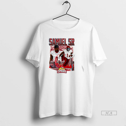 Official Deebo Samuel Sr Washington Commanders Player Skyline Comic T-Shirts, Hoodie, Sweatshirt | AU18TeeNovaLab.com