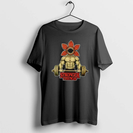 Official Demogorgon Weightlifting Stronger Things Gym Retro T-Shirts, Hoodie, Sweatshirt | AU18TeeNovaLab.com