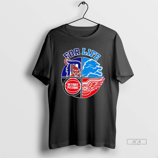 Official Detroit For Life Logo Sports 2026 T-Shirts, Hoodie, Sweatshirt | AU18TeeNovaLab.com