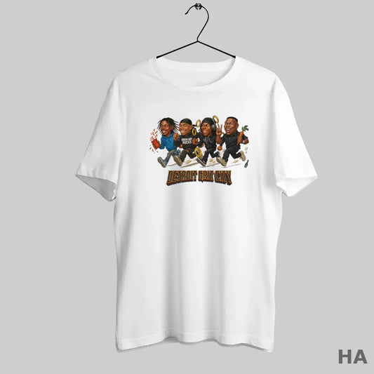 Official Detroit Grit City Detroit Lions Green Bay Sucks Caricatures