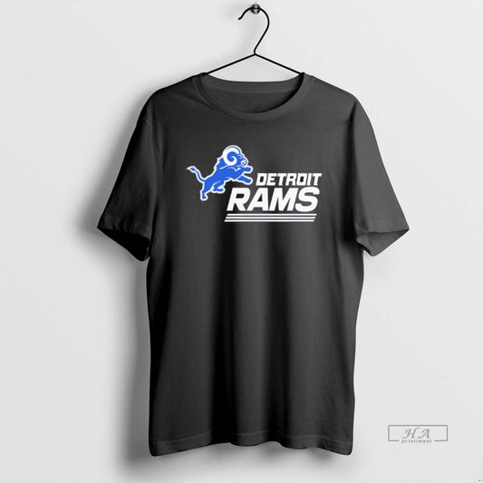 Official Detroit Rams Parody Logo T-Shirts, Hoodie, Sweatshirt | AU18TeeNovaLab.com
