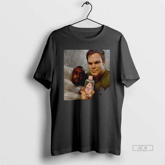 Official Dexter And Diddy Dexter Morgan Victim Baby Oil Lover T-Shirts, Hoodie, Sweatshirt | AU18TeeNovaLab.com