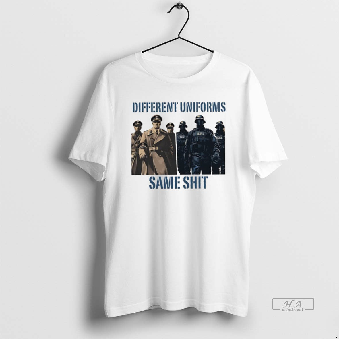 Official Different Uniforms Same Shit Abolish Ice T-Shirts, Hoodie, Sweatshirt | AU18TeeNovaLab.com