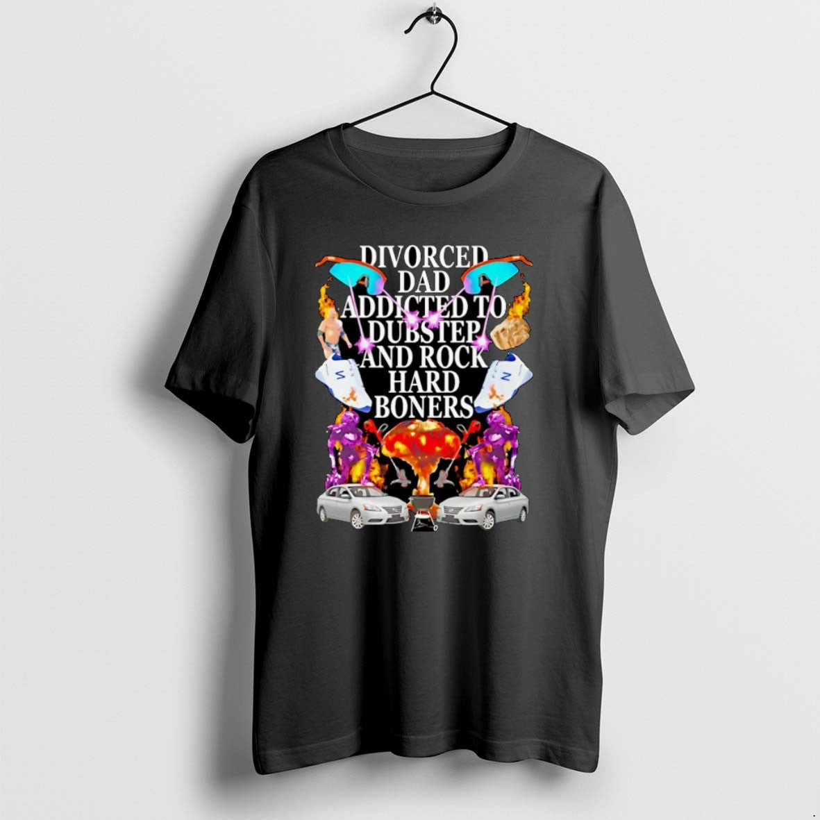 Official Divorced Dad Addicted To Dubstep And Rock Hard Boners Christmas T-Shirts, Hoodie, Sweatshirt | AU18TeeNovaLab.com