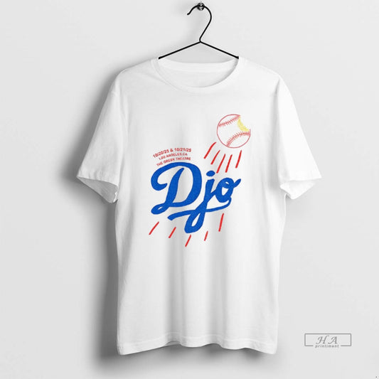 Official Djo Greek Theatre Oct 20 2025 Los Angeles Dodgers Ca Tour