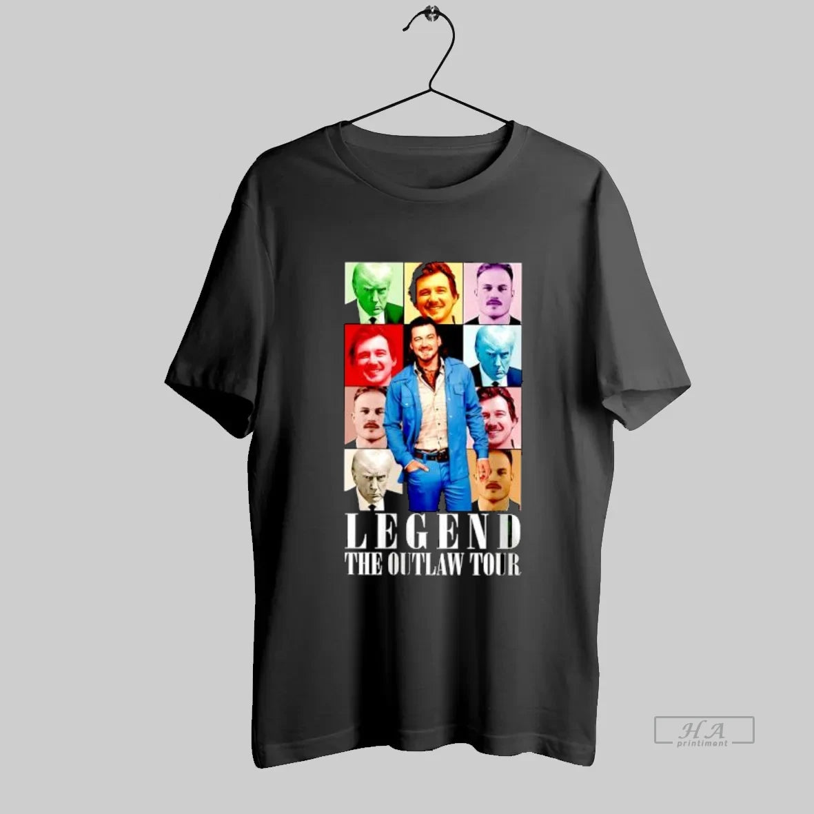 Official Donald Trump Morgan Wallen Luke Combs Legend The Outlaw Tour