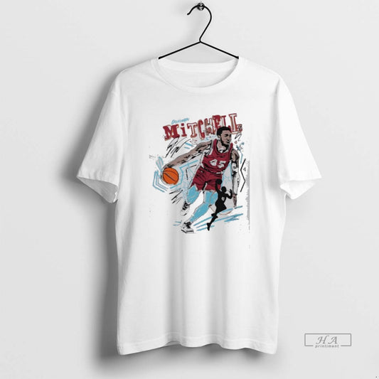 Official Donovan Mitchell Cleveland Scribble Player T-Shirts, Hoodie, Sweatshirt | AU18TeeNovaLab.com