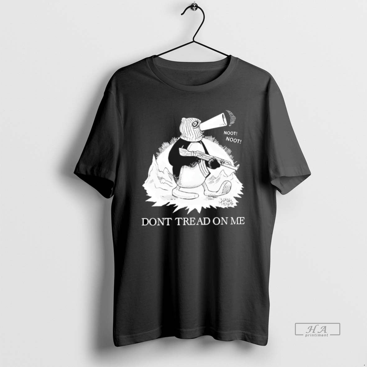 Official Dont Tread On Me Penguin Noot Noot T-Shirts, Hoodie, Sweatshirt | AU18TeeNovaLab.com
