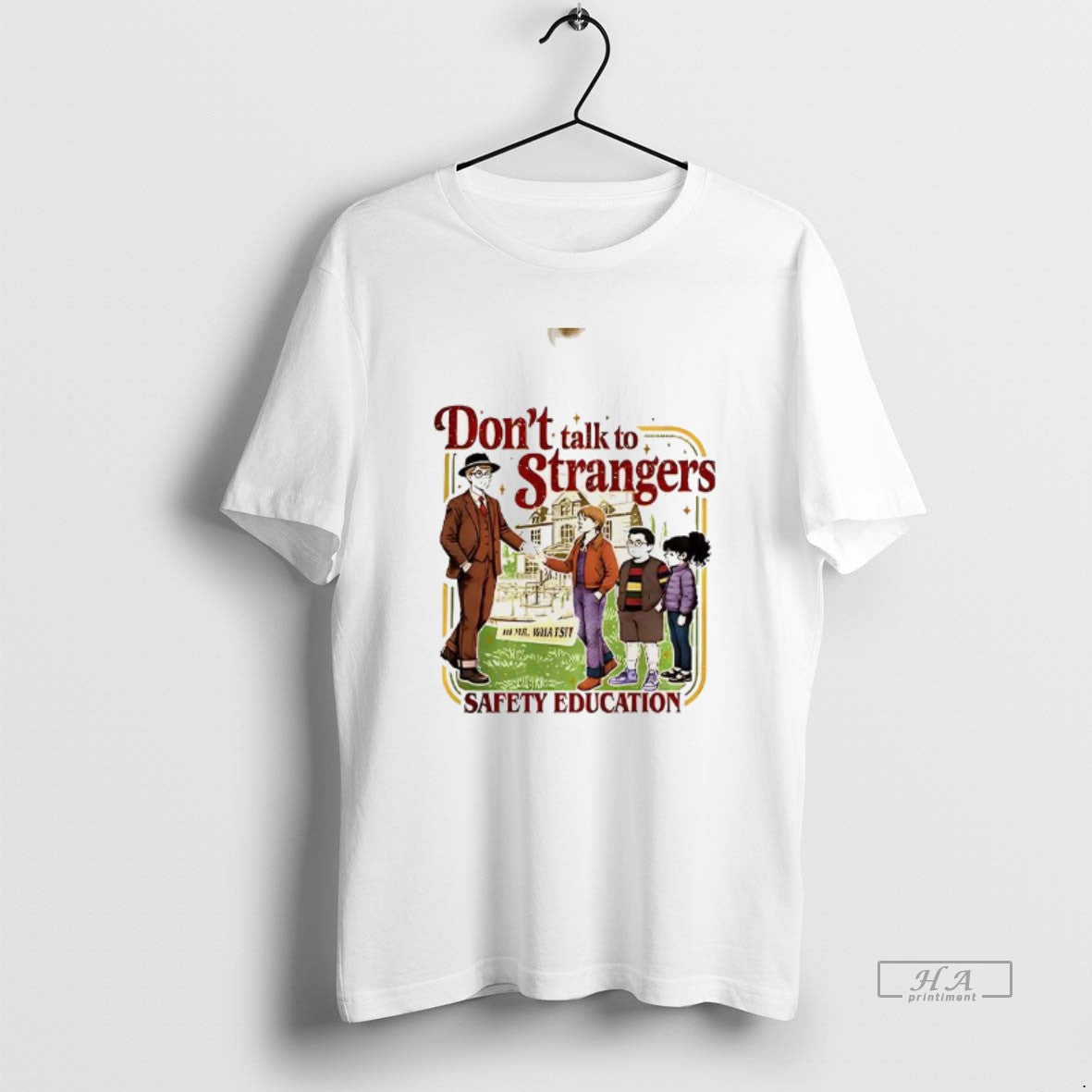 Official Dont Talk To Strangers Safety Education T-Shirts, Hoodie, Sweatshirt | AU18TeeNovaLab.com