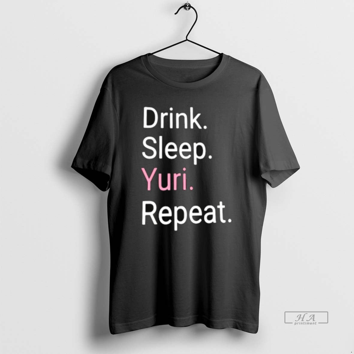 Official Drink Sleep Yuri Repeat T-Shirts, Hoodie, Sweatshirt | AU18TeeNovaLab.com