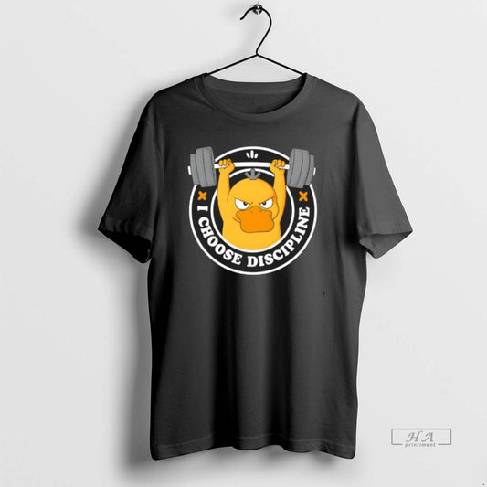 Official Duck Gym I Choose Discipline T-Shirts, Hoodie, Sweatshirt | AU18TeeNovaLab.com