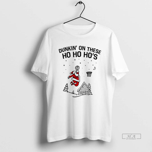 Official Duckin On These Ho Ho Hos Santa T-Shirts, Hoodie, Sweatshirt | AU18TeeNovaLab.com