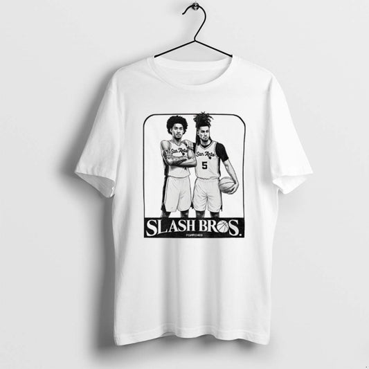 Official Dylan Harper Vs David Robinson Slash Bros San Antonio Spurs Nba Basketball Cartoon T-Shirts, Hoodie, Sweatshirt